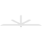 Ekena Millwork Kennewick Architectural Grade PVC Gable Bracket, 108"W x 27"H x 2"D x 4"F, 6/12 Pitch GBP108X27X0204KEN00 - alternate 5